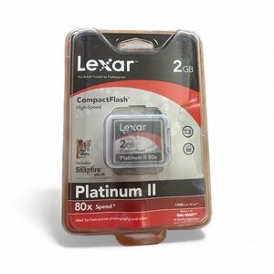 2GB CompactFlash Memory Card - Black